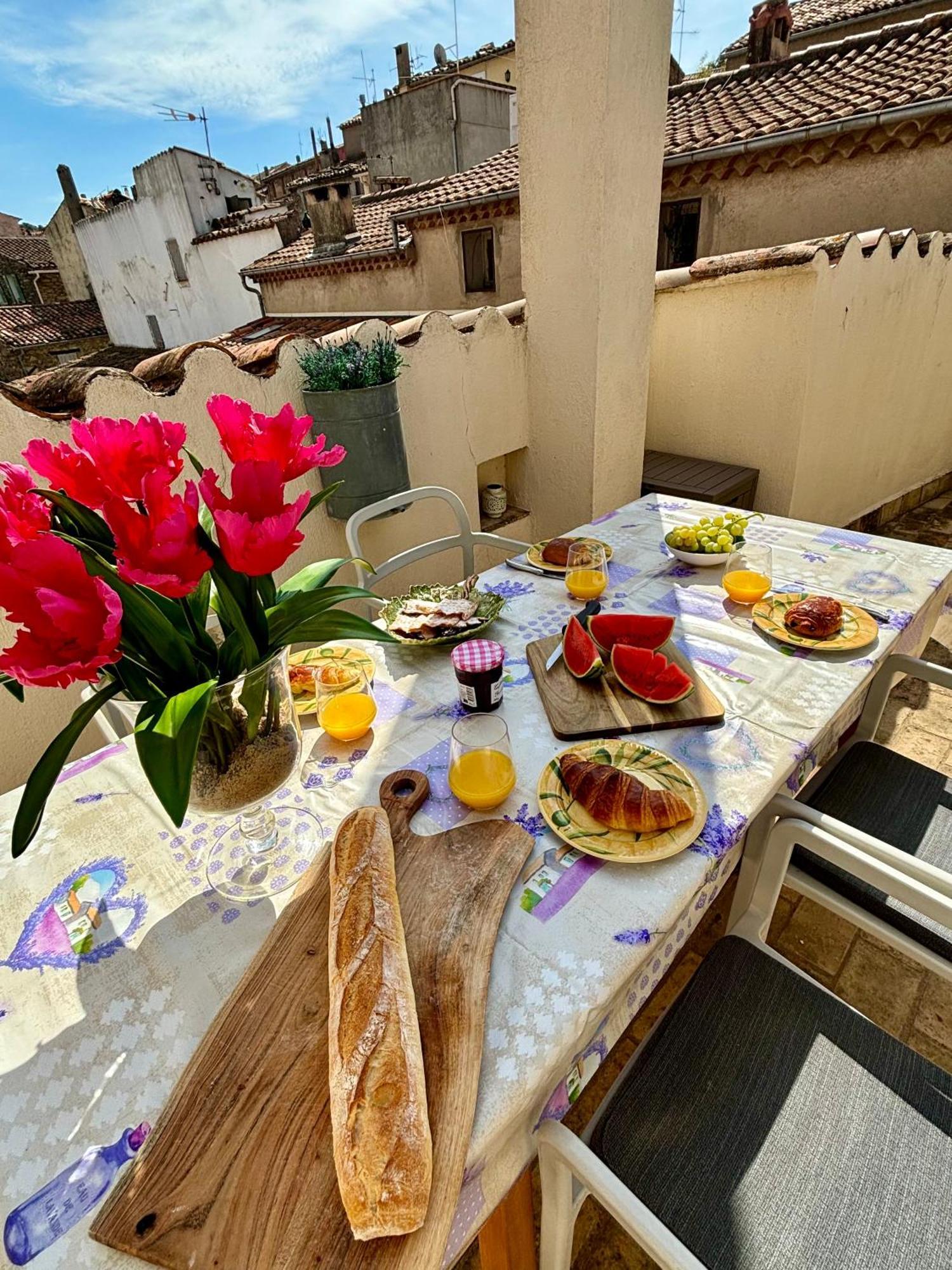 Maison Elsud La Garde-Freinet Centre 3 Chambres Terrasse Parking エクステリア 写真